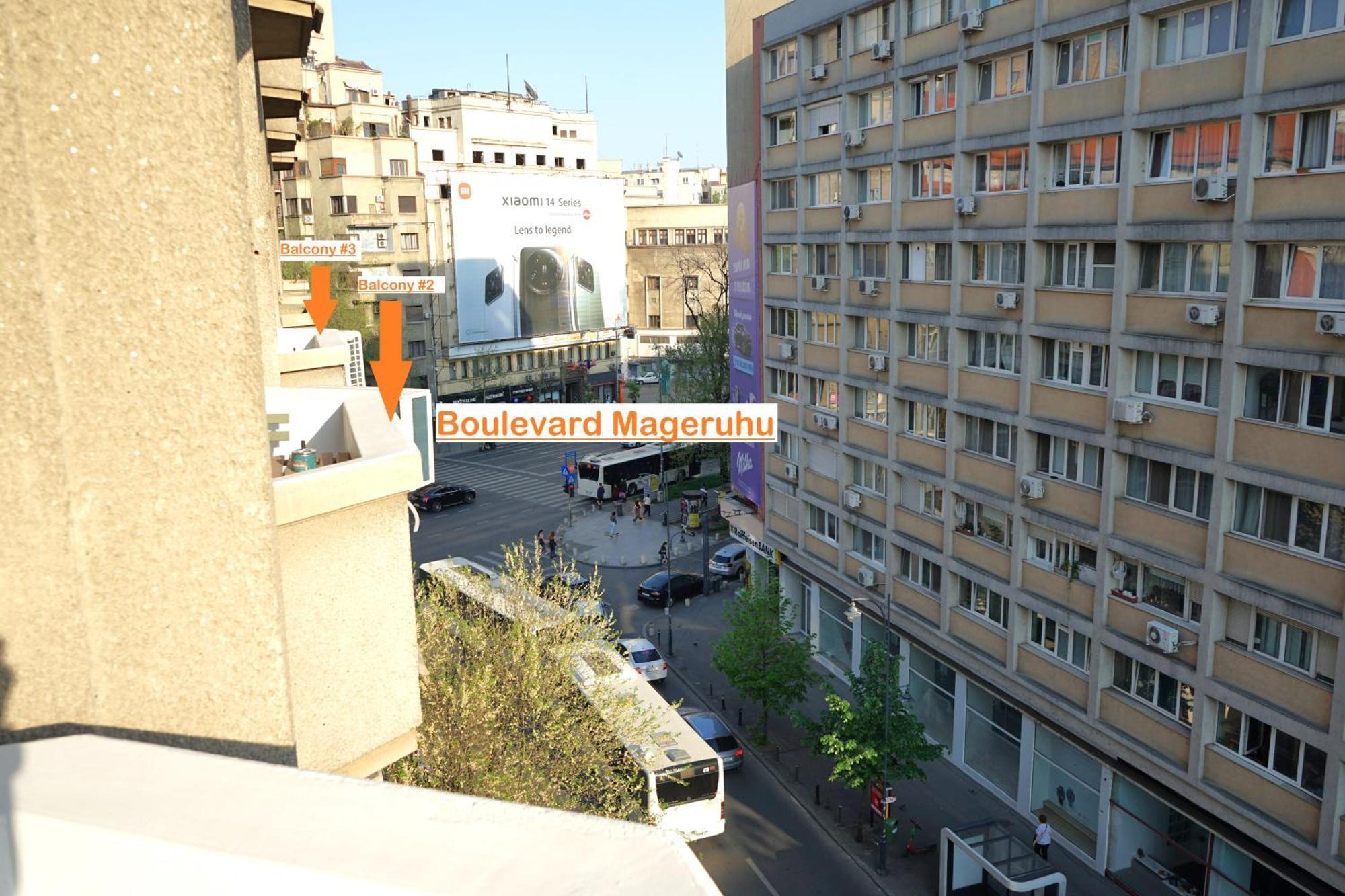 Spacious 3Br, 2Bt With 5 Balconies Bukares Bagian luar foto